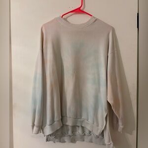 American Eagle Pastel Tie-Dye Sweatshirt